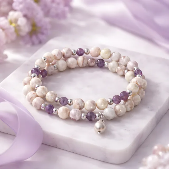 Amethyst Spellbound Bracelet — handmade by Willow and Fox