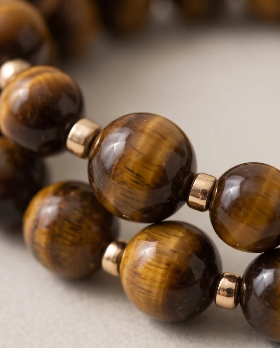 Tiger's Eye Bracelet — handmade by Willow and Fox