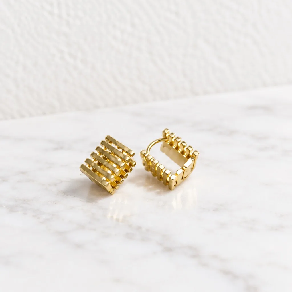 Ridley Ladder Huggies — handmade by Willow and Fox